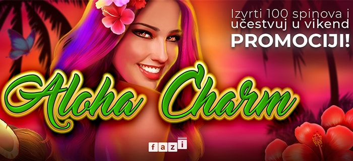aloha charm promocija